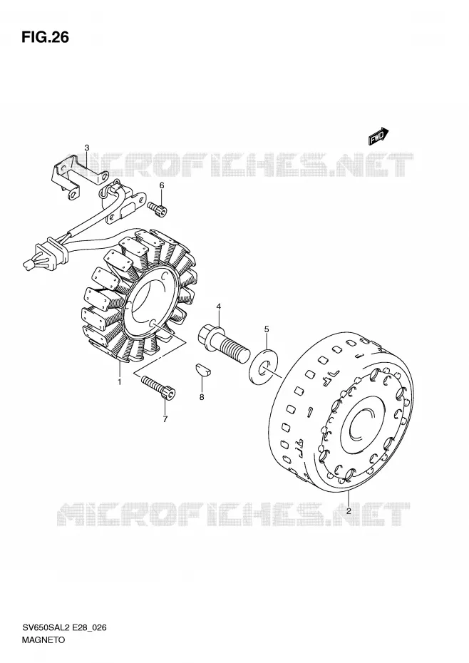 ONTSTEKING Suzuki MOTO 650 SV-S 2012  SV650SAL2(E28)