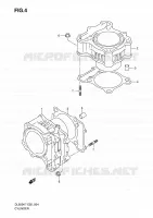 CILINDER voor Suzuki V-STROM 650 2007