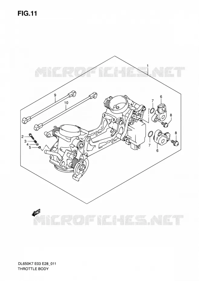 GASKLEPHUIS Suzuki MOTO 650 V-STROM 2007  DL650 K7 (E03,E28,E33)