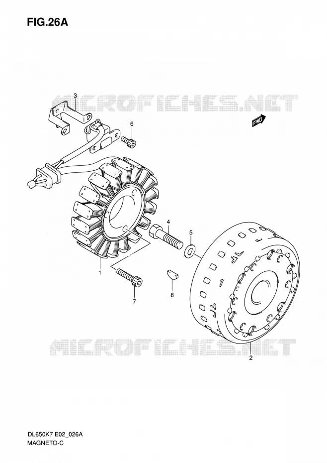 ONTSTEKING (MODEL K8/K9/L0) Suzuki MOTO 650 V-STROM 2009  DL650 K9 (E02,E19,E24,E37)
