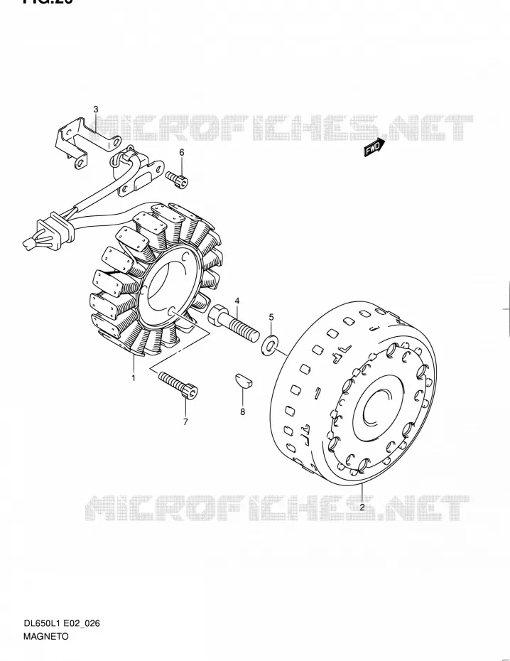 ONTSTEKING Suzuki MOTO 650 V-STROM 2011  DL650 L1 (E02,E19,E24)