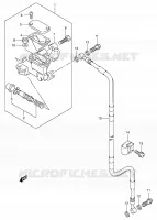 FRONT HOOFDREMCILINDER voor Suzuki DR-Z 400 2004