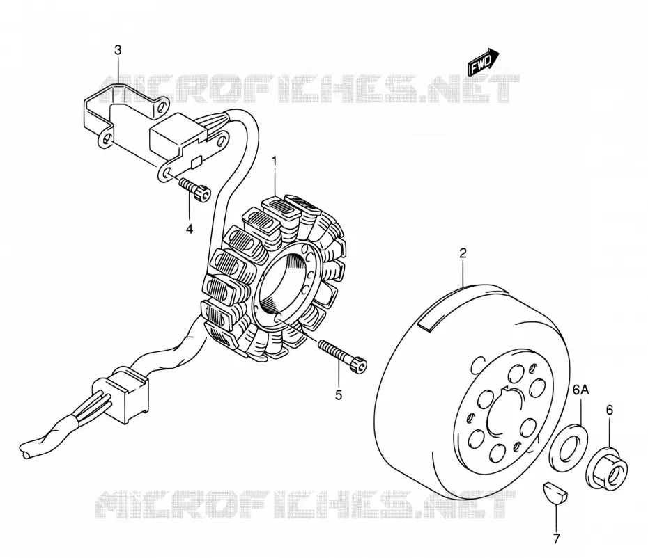 ONTSTEKING (DR-Z400Y/K1/K2/K3/K4) Suzuki MOTO 400 DR-Z 2000  DR-Z400EY(E24)