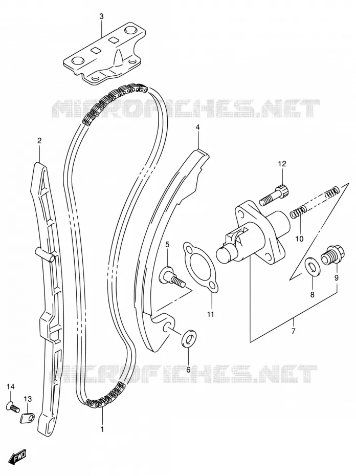 TIMING Suzuki MOTO 400 DR-Z 2000  DR-Z400EY(E24)
