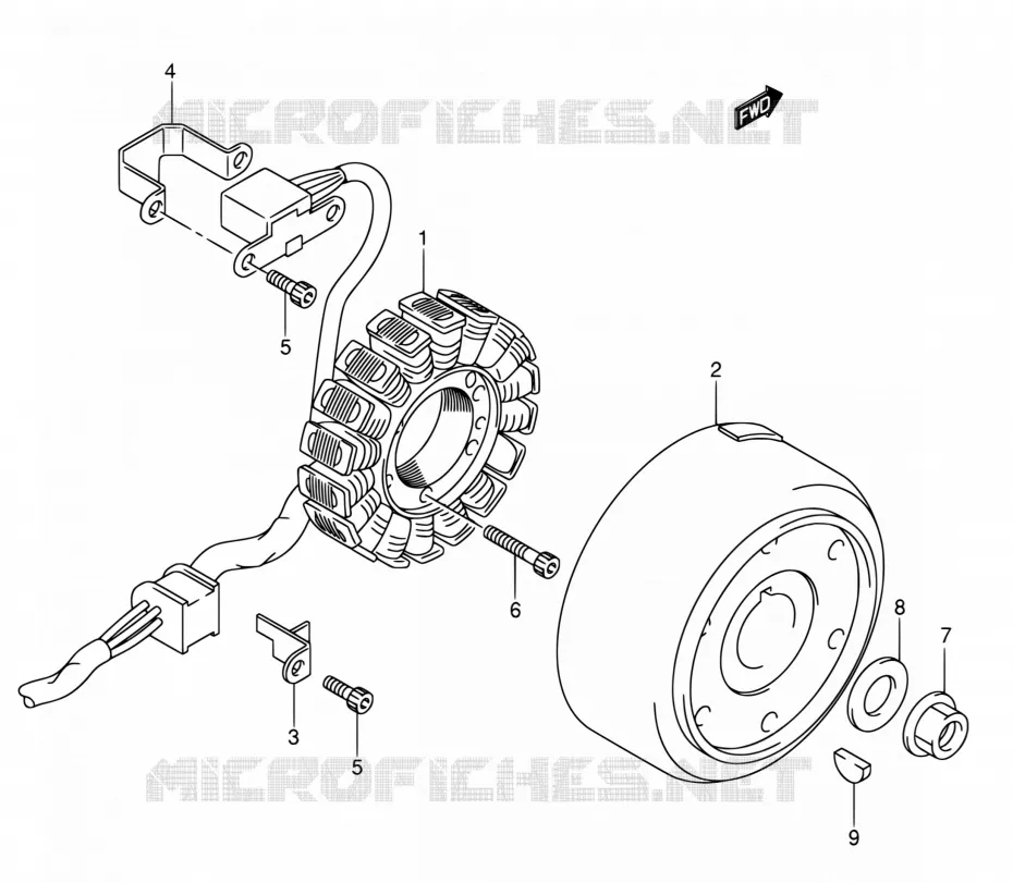 ONTSTEKING Suzuki MOTO 400 DR-Z 2009  DR-Z400S K9 (E03,E28,E33)