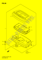 SNELHEIDSMETER (LT A500XZL2 P28) voor Suzuki VINSON 500 2012