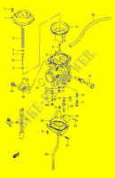 CARBURATOR (MODELE V/W/X/Y) voor Suzuki DR 125 1999