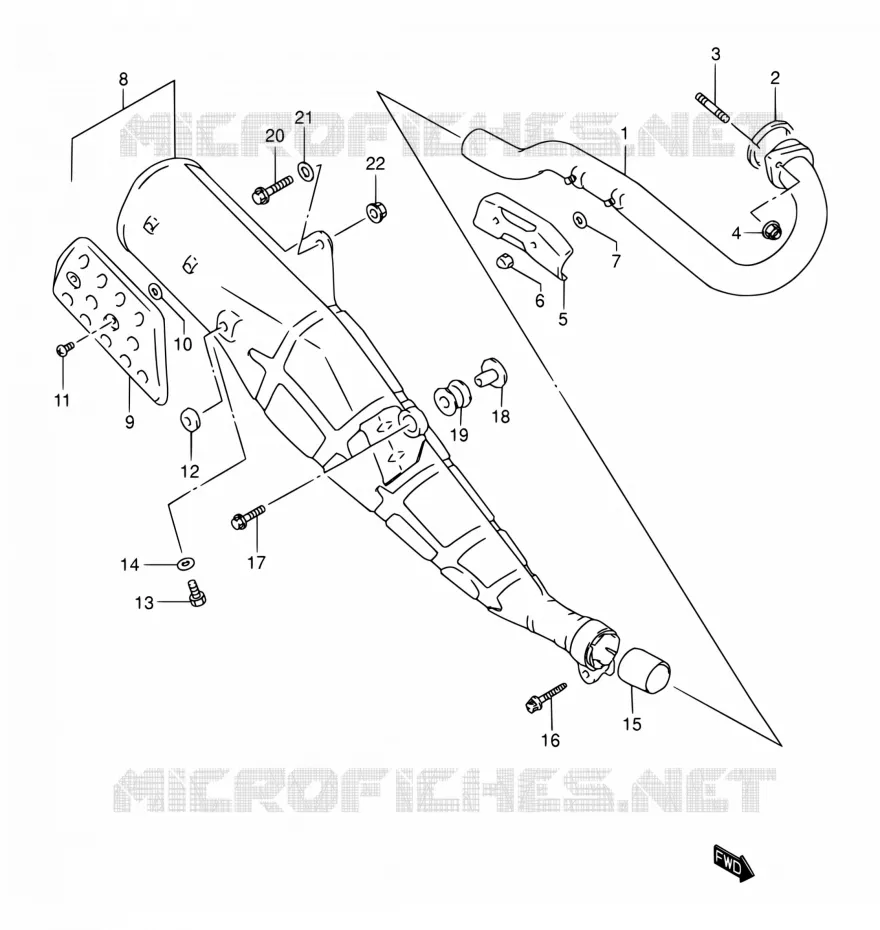 GELUIDDEMPER Suzuki MOTO 200 DR 2002  DR200SE K2 (E03,E28,E33)