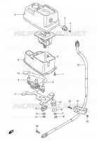 SNELHEIDSMETER (MODEL K1 E24/MODEL K2 P09) voor Suzuki DR 200 2004