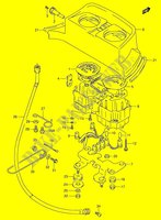 SNELHEIDSMETER (MODELE S/T) voor Suzuki DR 650 1996