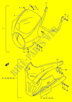 FRONT KUIP (MODELE K/L OPTIONNEL) voor Suzuki GS-E 500 1989
