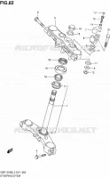 STUURKOLOM voor Suzuki BANDIT 1250 2012