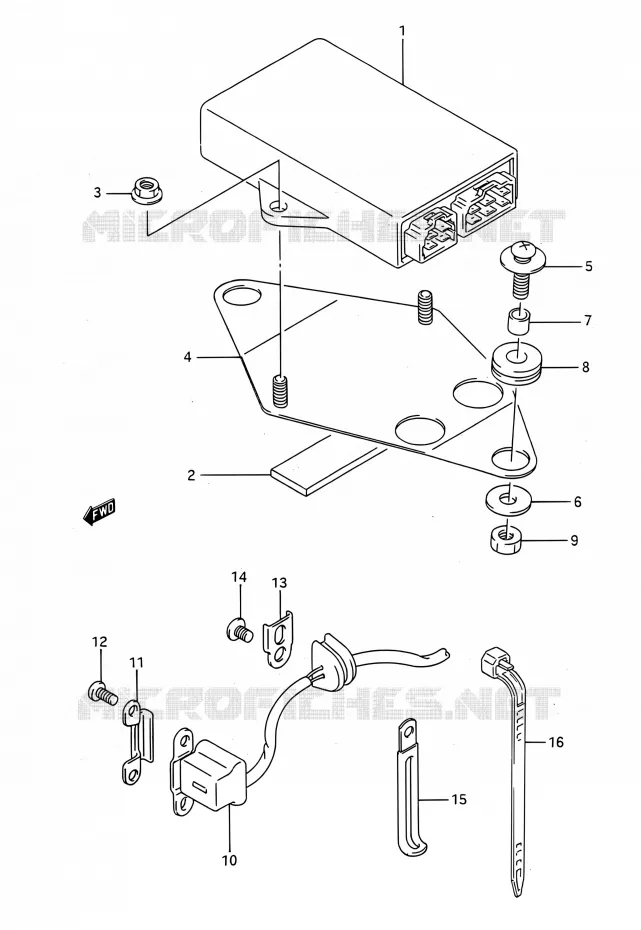 ALTERNATOR Suzuki MOTO 400 BANDIT 1993  GSF400 P (E03,E28,E33)
