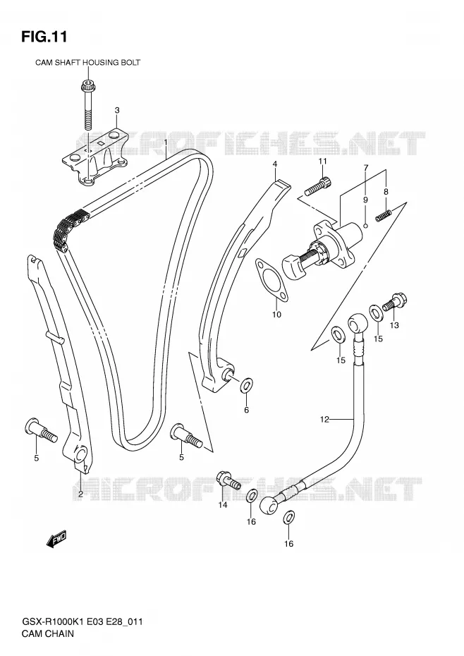 TIMING Suzuki MOTO 1000 GSX-R 2002  GSX-R1000K2(E3/E28)