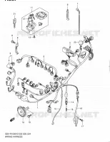BEDRADING voor Suzuki GSX-R 1000 2004