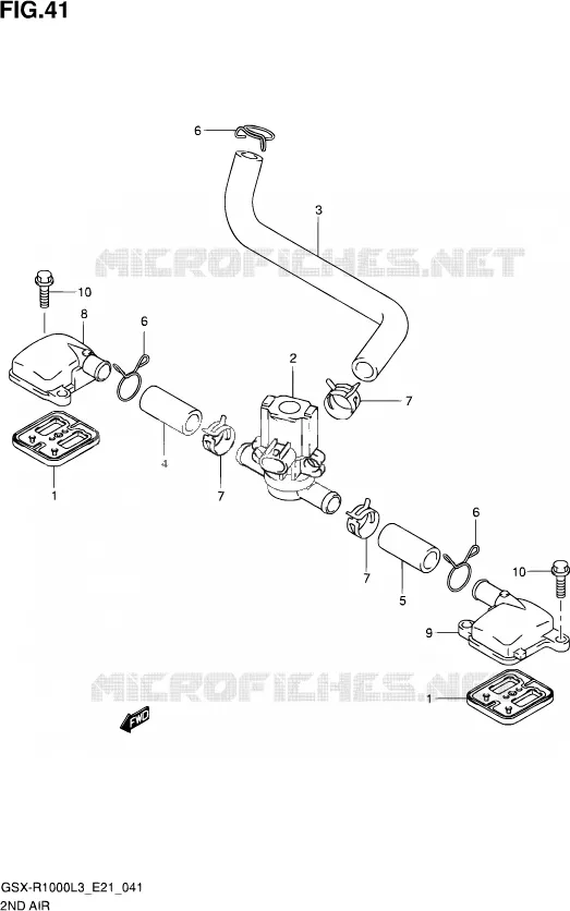 ANTI VERVUILINGS SYSTEM Suzuki MOTO 1000 GSX-R 2013  GSX-R1000Z L3 (E21)