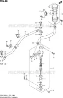 ACHTER HOOFDREMCILINDER voor Suzuki GSX-R 600 2014