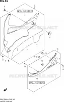 ONDERAANKLEDING voor Suzuki GSX-R 600 2014