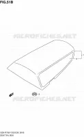 SEAT COWL (MODELE K2) voor Suzuki GSX-R 750 2002