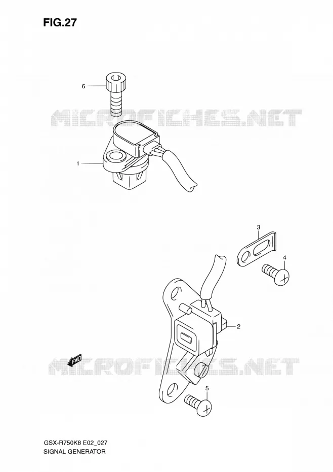 ALTERNATOR Suzuki MOTO 750 GSX-R 2010  GSX-R750 L0 (E02,E19)