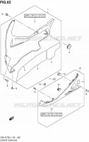 ONDERAANKLEDING voor Suzuki GSX-R 750 2011