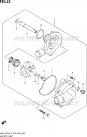 WATERPOMP voor Suzuki GSX-R 750 2014