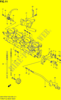 GASKLEPHUIS (MODELE Y) voor Suzuki GSX-R 750 2000
