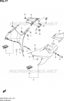SIDE KUIP (AGQ) voor Suzuki GSX-R 750 2013
