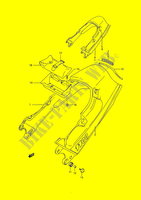 ACHTER KUIP (MODELE M/N/P) voor Suzuki GSX-F 1100 1992
