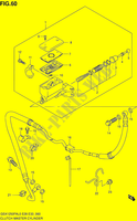 CLUTCH HOOFDREMCILINDER voor Suzuki GSX-F 1250 2010