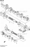 TRANSMISSION voor Suzuki HAYABUSA 1300 2012