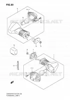INDICATOREN voor Suzuki GSX-F 650 2009