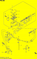 CLUTCH HOOFDREMCILINDER voor Suzuki GSX-F 650 2013