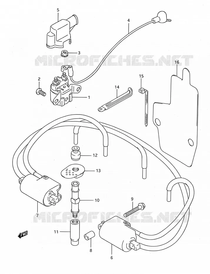 ELEKTRISCH Suzuki MOTO 750 GSX-F 1991  GSX750F M (E03,E28,E33)