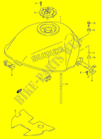 BENZINETANK (MODELE P/R/S/T) voor Suzuki RF 600 1995