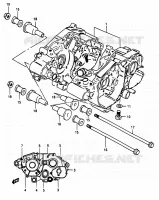 CASING voor Suzuki RG 50 1983