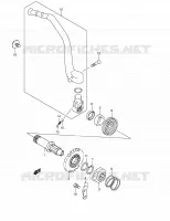 KICKSTARTER voor Suzuki RM 250 2002