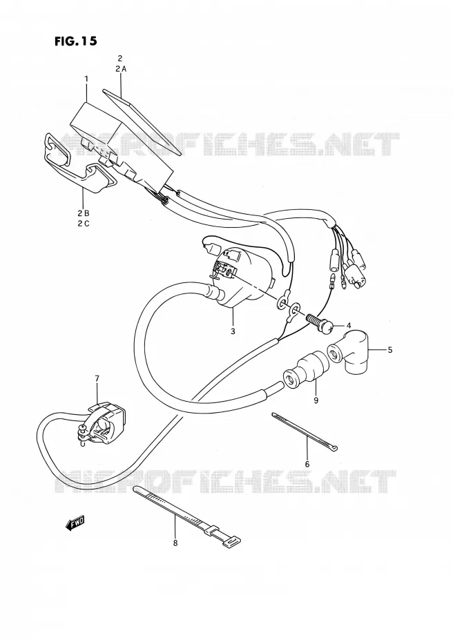 ELEKTRISCH Suzuki MOTO 250 RMX 1993  RMX250 P (E03)