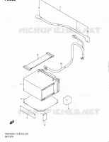 ACCU voor Suzuki RMX 450 2011