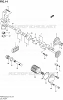 OLIEPOMP voor Suzuki RMX 450 2012