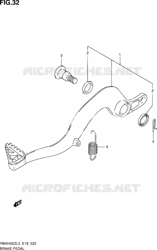 REMPEDAAL Suzuki MOTO 450 RMX 2013  RMX450Z L3 (E19)