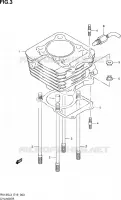 CILINDER voor Suzuki VAN-VAN 125 2013