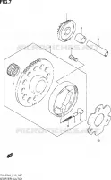 STARTMOTOR CLUTCH voor Suzuki VAN-VAN 125 2013