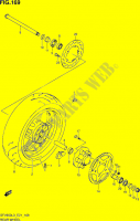 ACHTERWIEL (SFV650L3 E21) voor Suzuki GLADIUS 650 2013