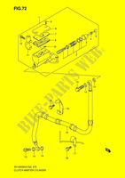 CLUTCH HOOFDREMCILINDER (SV1000K6/U1K6/U2K6/K7/U2K7) voor Suzuki SV-S 1000 2006