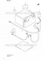 ACCU voor Suzuki SIXTEEN 125 2008