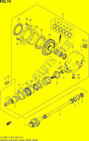 ACHTER AANDRIJFAS (VL1500BL3 E33) voor Suzuki BOULEVARD 1500 2013