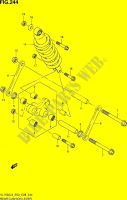 SCHOKBREKER AANEENSCHAKELING (VL1500BL3 E03) voor Suzuki BOULEVARD 1500 2013