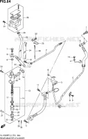 ACHTER HOOFDREMCILINDER voor Suzuki INTRUDER 1500 2013