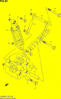 SCHOKBREKER AANEENSCHAKELING (VL800BL4 E02) voor Suzuki INTRUDER 800 2014